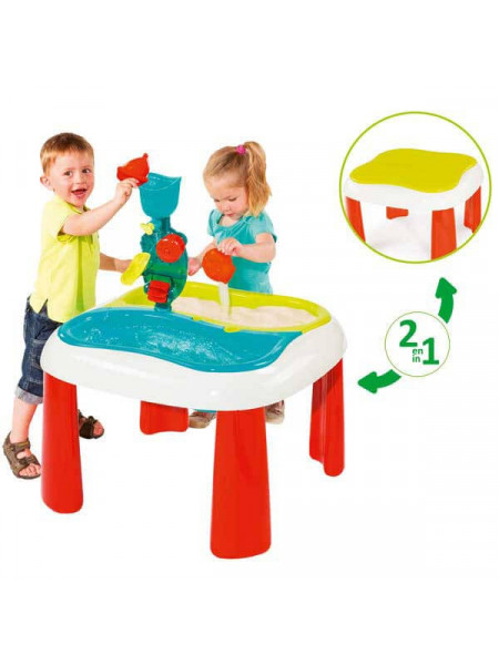Детская песочница-водный стол Летние забавы
